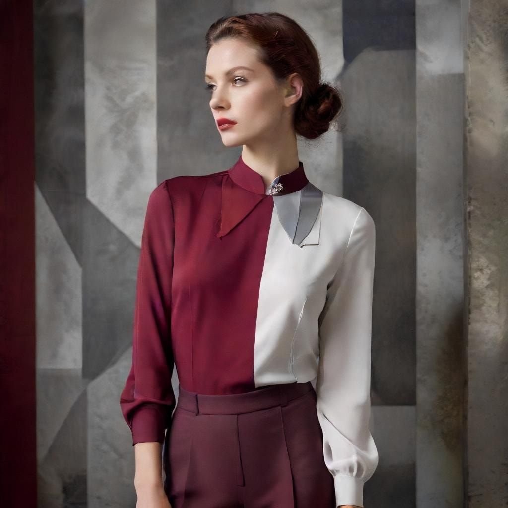 Blouse en Soie Femme