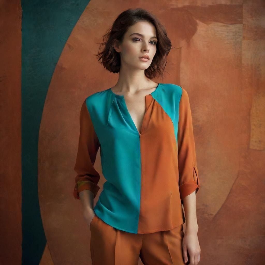 Blouse en Soie Femme