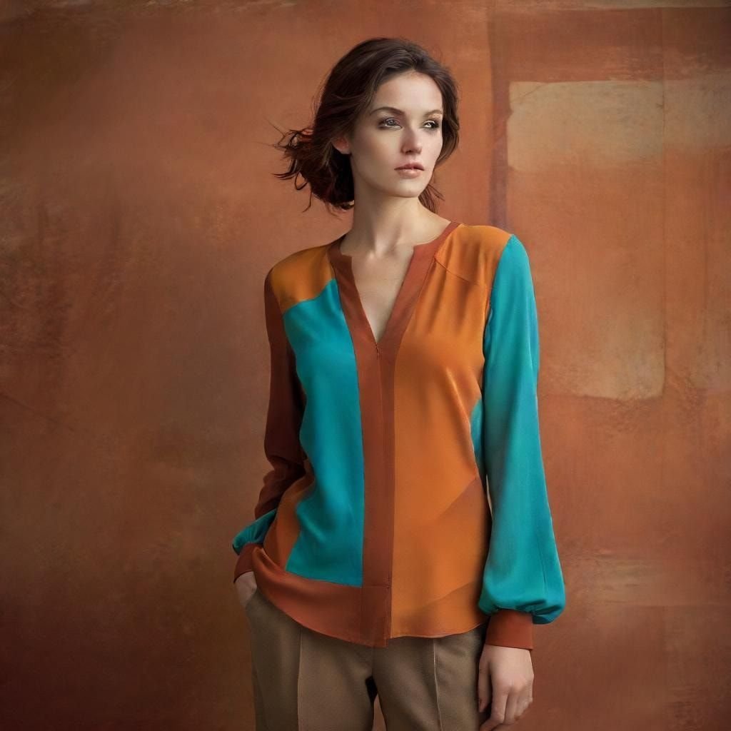 Blouse en Soie Femme