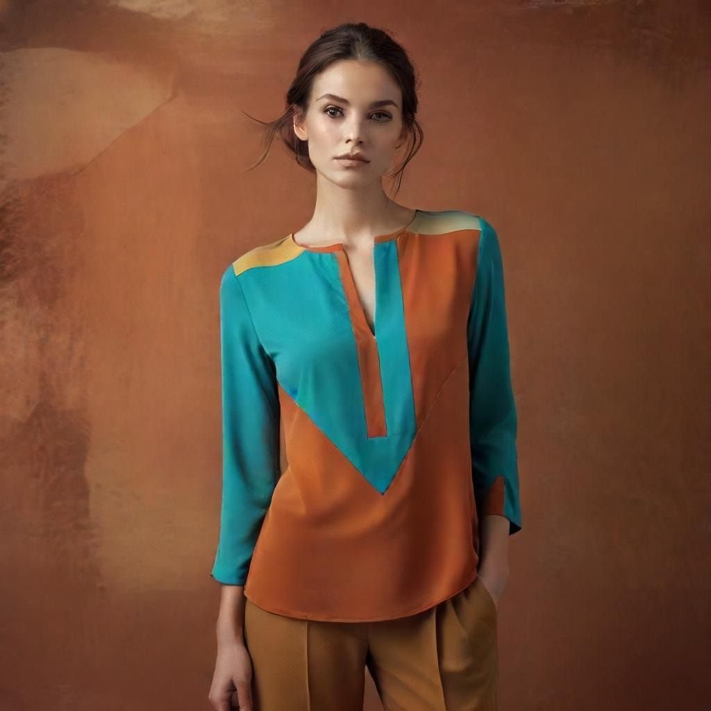 Blouse en Soie Femme