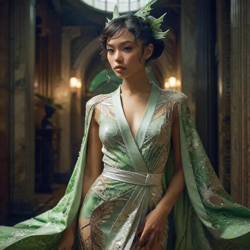 Robe de Soirée Haute Couture Femme