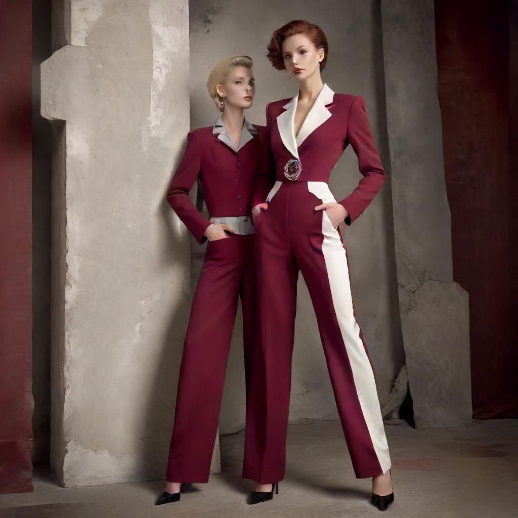 Tailleur Pantalon Femme