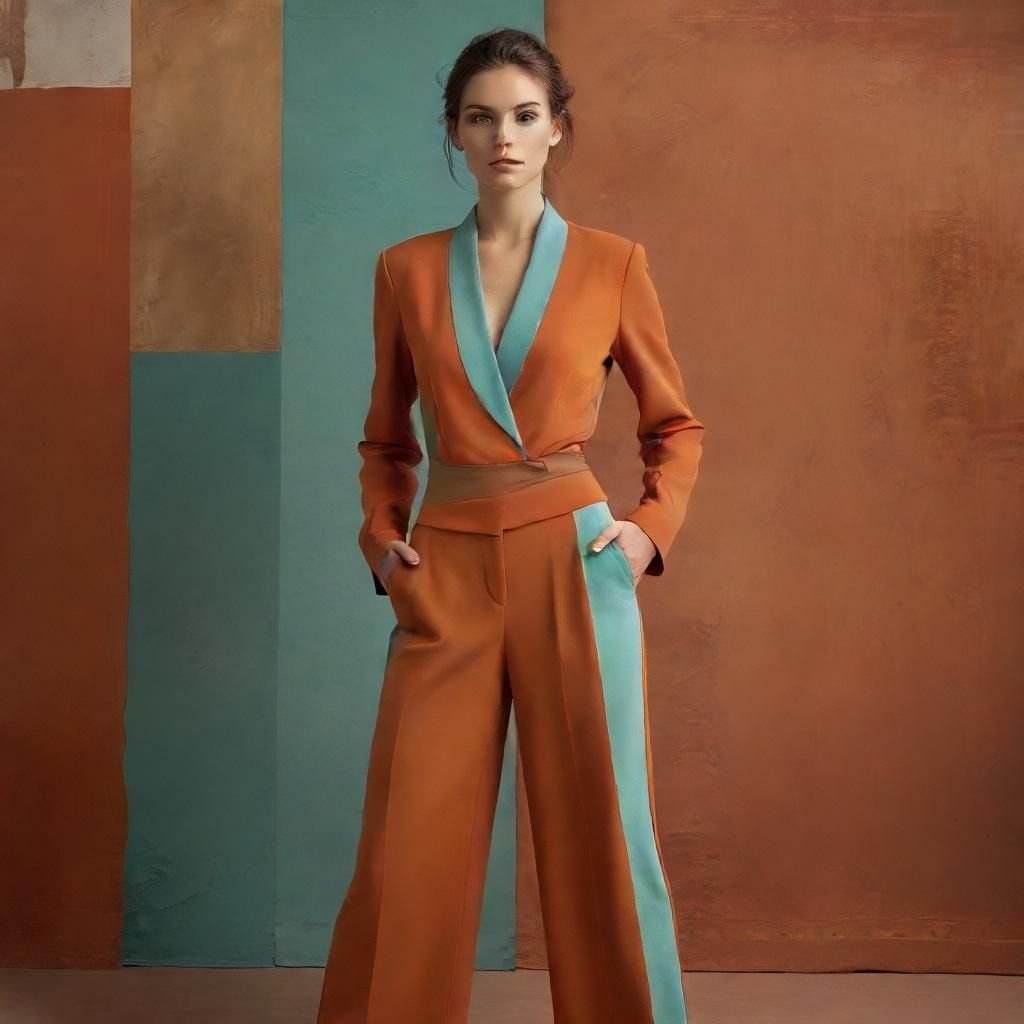 Tailleur Pantalon Femme