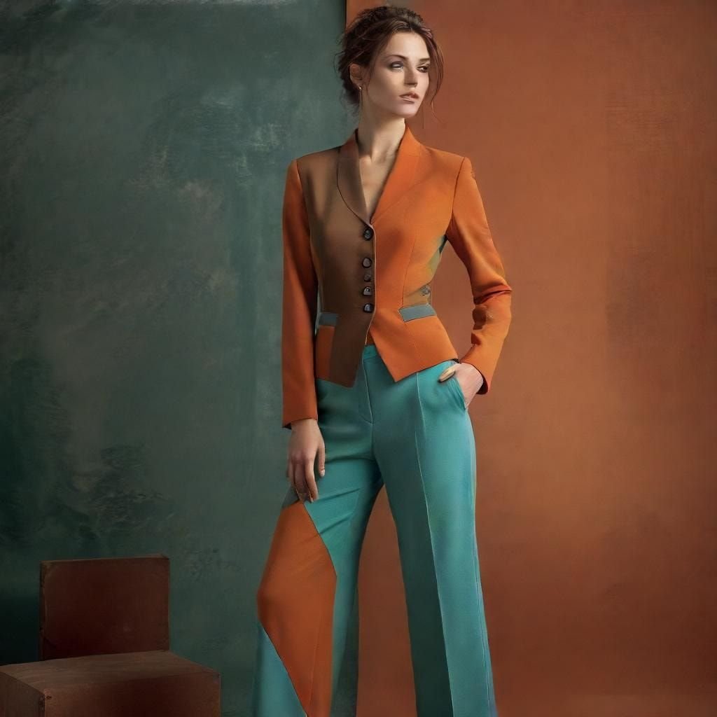 Tailleur Pantalon Femme